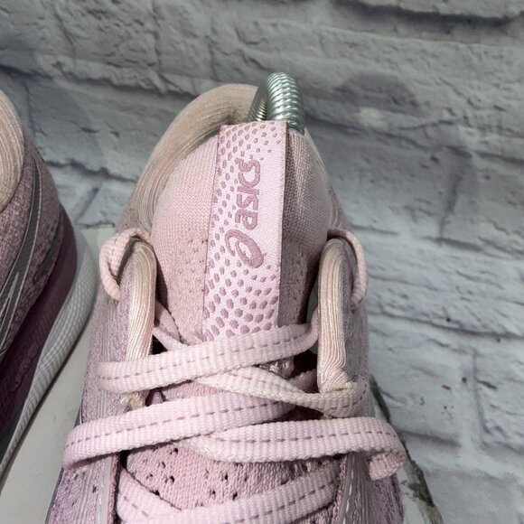 Asics Womens Gel-Nimbus 24 1012B201 Pink Running Shoes Sneakers Size 9.5 - Picture 3 of 10